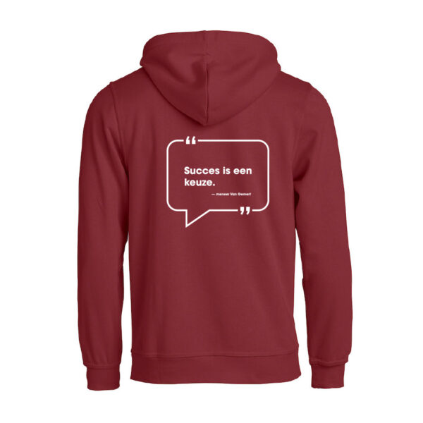 Quote Hoodie - meneer Van Gemert (unisex)